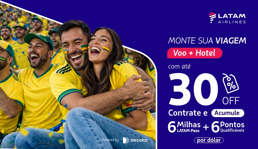 Pacotes LATAM y Decolar