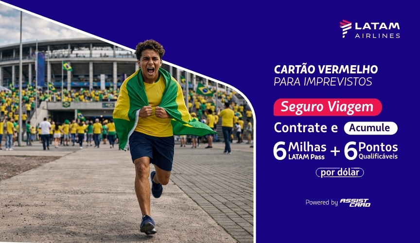 Reserve sua assistência de viagem