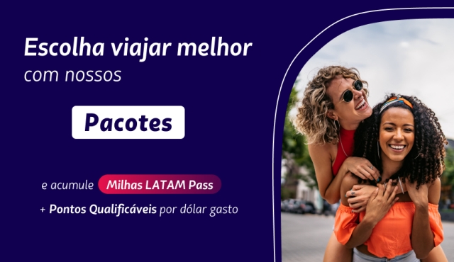 Pacotes turísticos