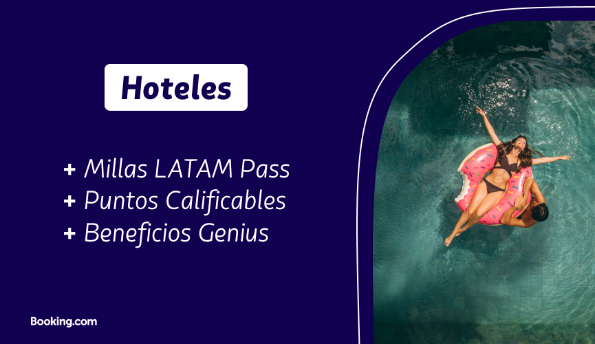 Hoteles con LATAM y Booking Reserva hoteles y alojamientos con LATAM y Booking