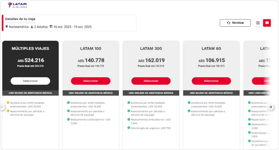 Imagen referencia búsqueda de seguros de viaje