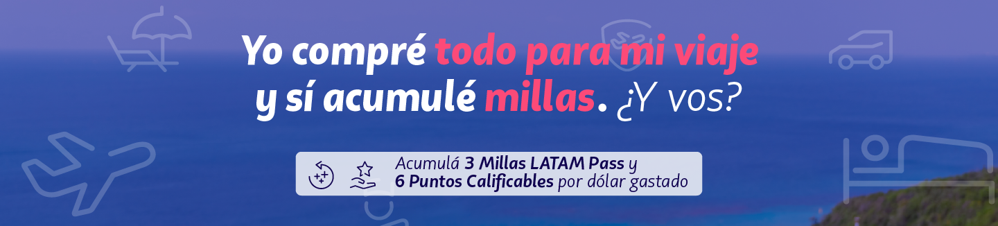 Compra todo para tu viaje