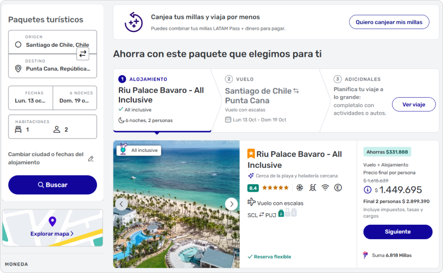 Imagen referencia búsqueda paquetes